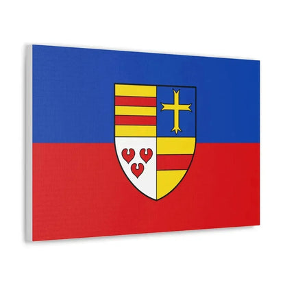 Flag of Cloppenburg Germany - Canvas Wall Art - The Sticker Space