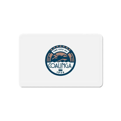Flag of Coalinga California - Refrigerator Magnet - The Sticker Space