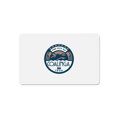 Flag of Coalinga California - Refrigerator Magnet - The Sticker Space