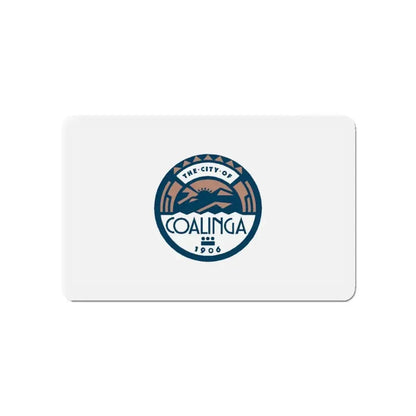 Flag of Coalinga California - Refrigerator Magnet - The Sticker Space