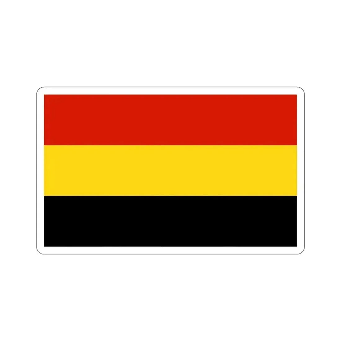 Flag of Coamo Puerto Rico STICKER Vinyl Die-Cut Decal 4 Inch - The Sticker Space