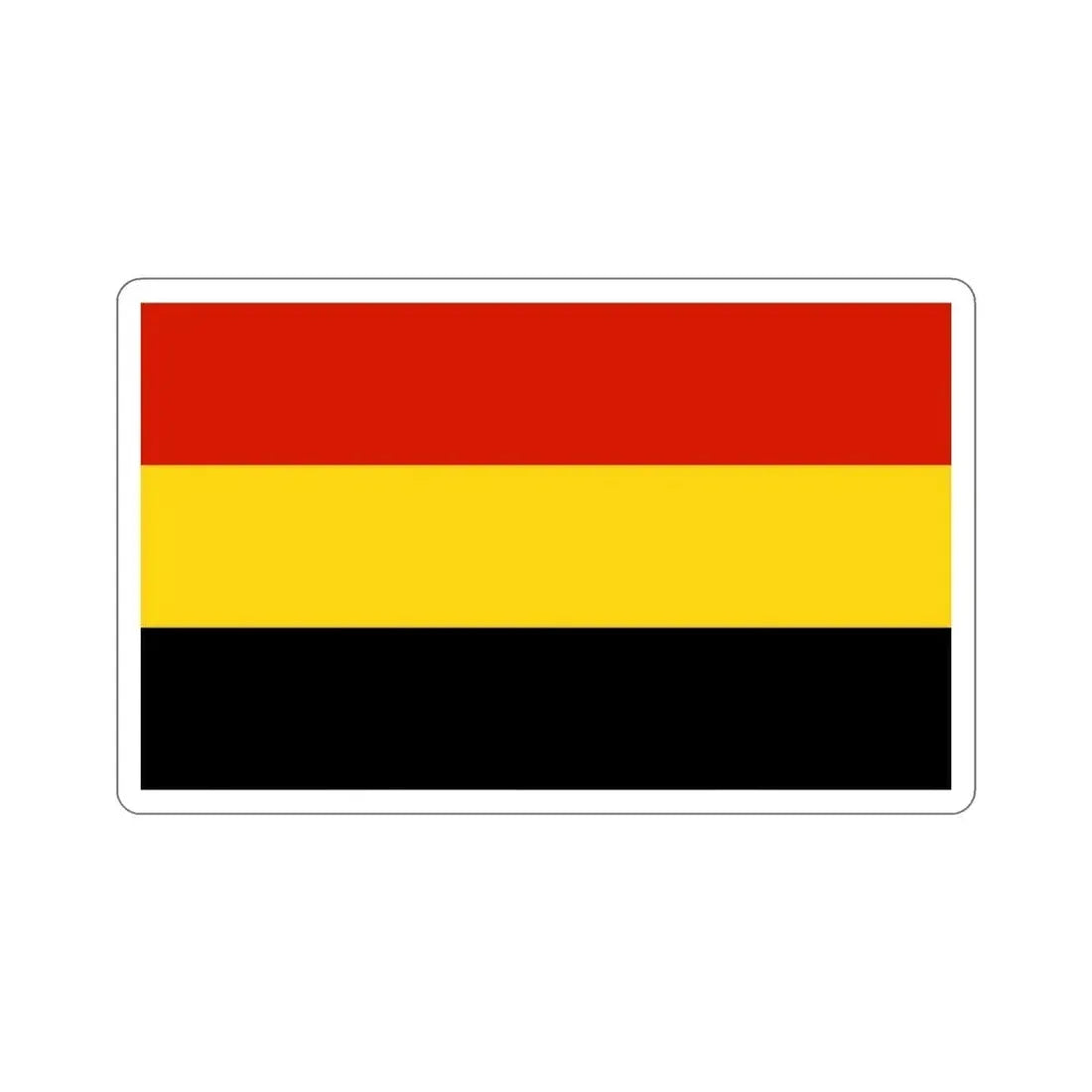 Flag of Coamo Puerto Rico STICKER Vinyl Die-Cut Decal 4 Inch - The Sticker Space