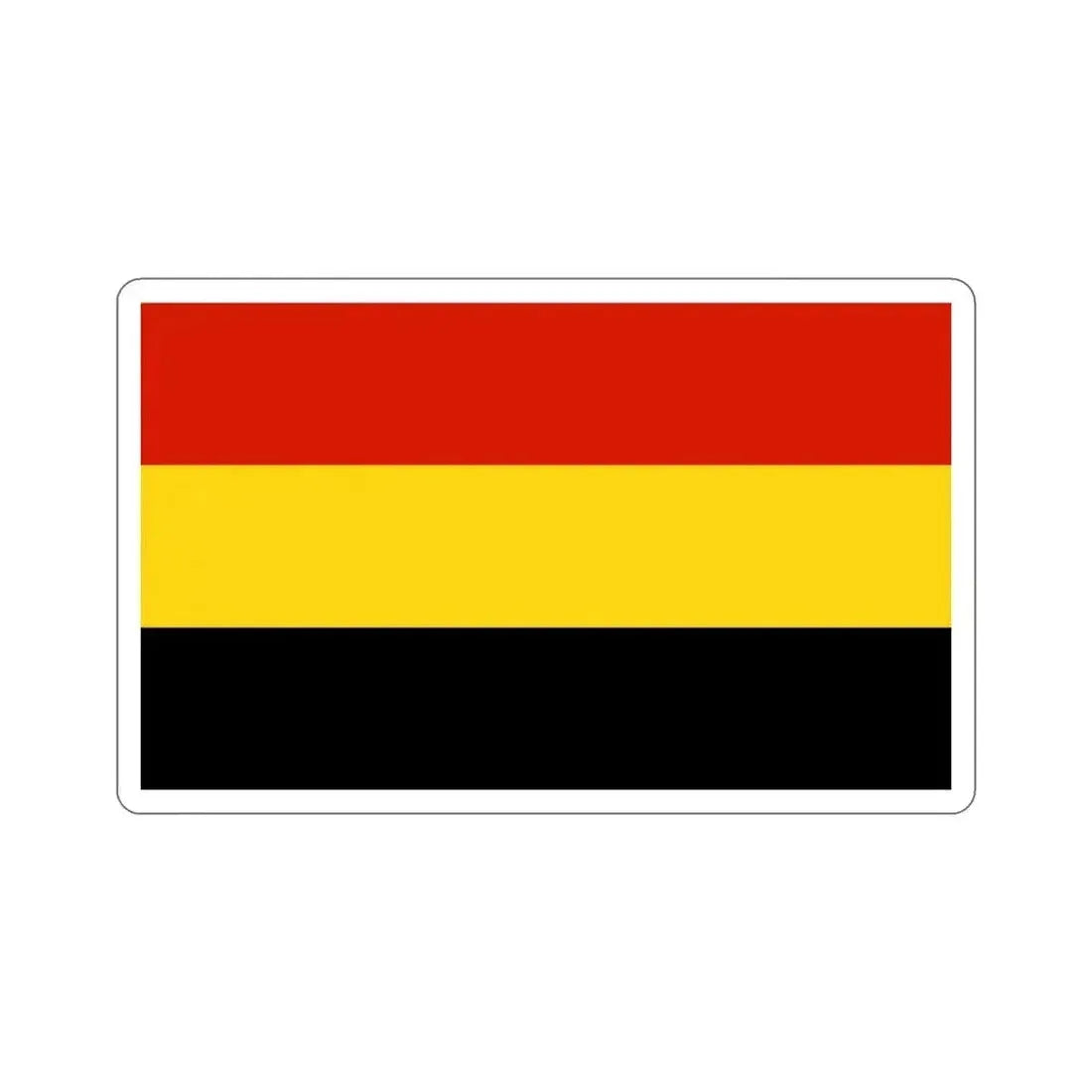 Flag of Coamo Puerto Rico STICKER Vinyl Die-Cut Decal 5 Inch - The Sticker Space