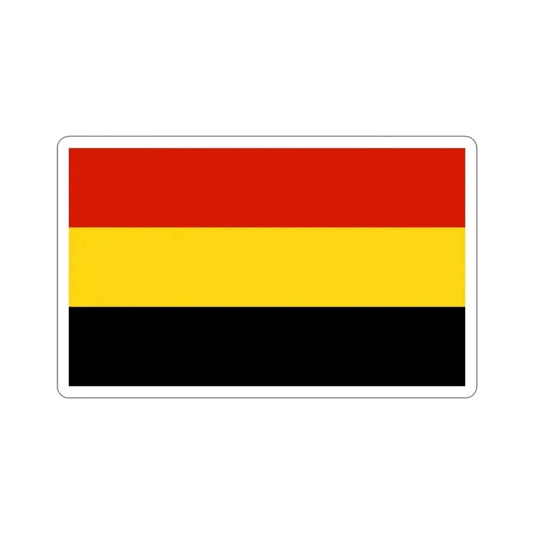 Flag of Coamo Puerto Rico STICKER Vinyl Die-Cut Decal 5 Inch - The Sticker Space