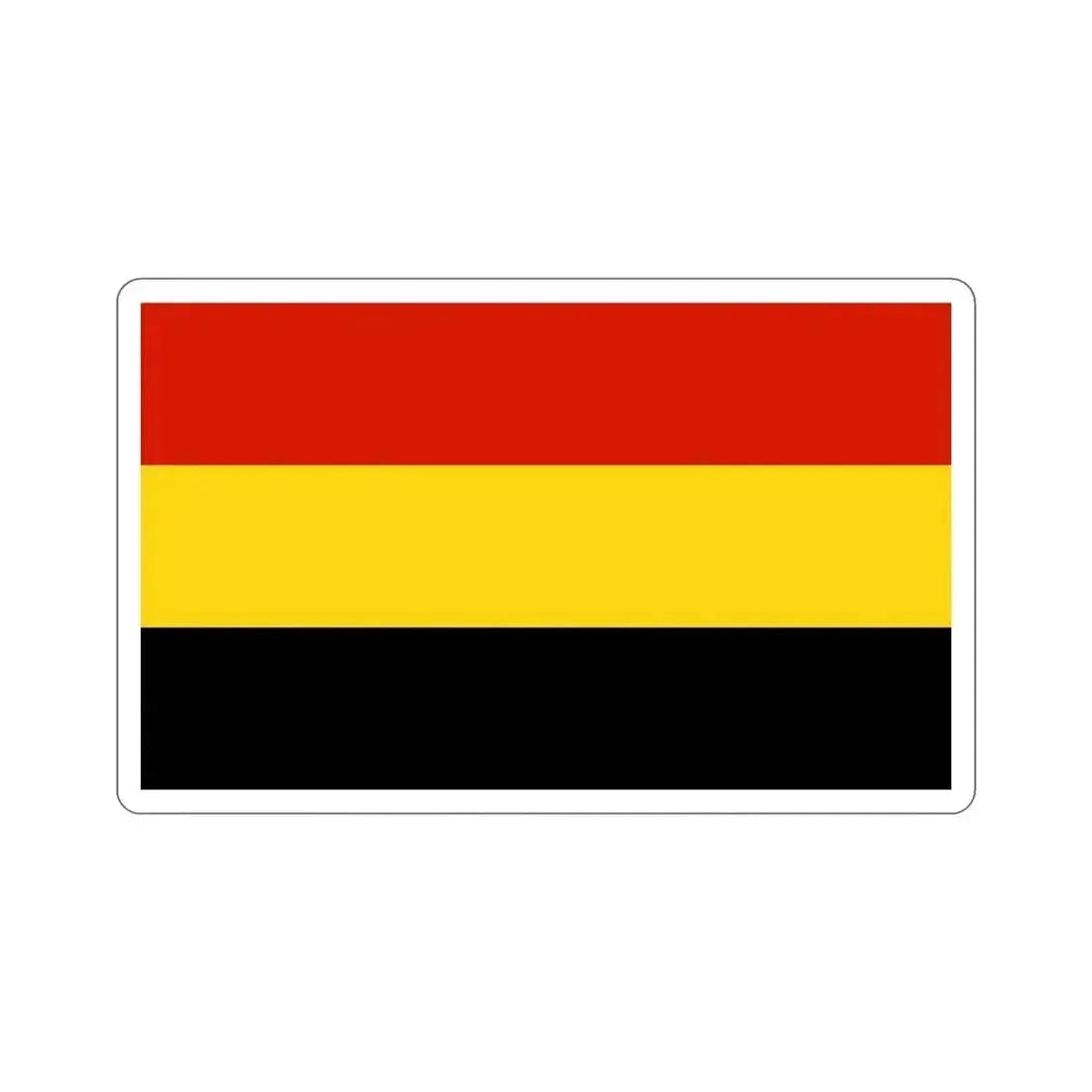 Flag of Coamo Puerto Rico STICKER Vinyl Die-Cut Decal 6 Inch - The Sticker Space