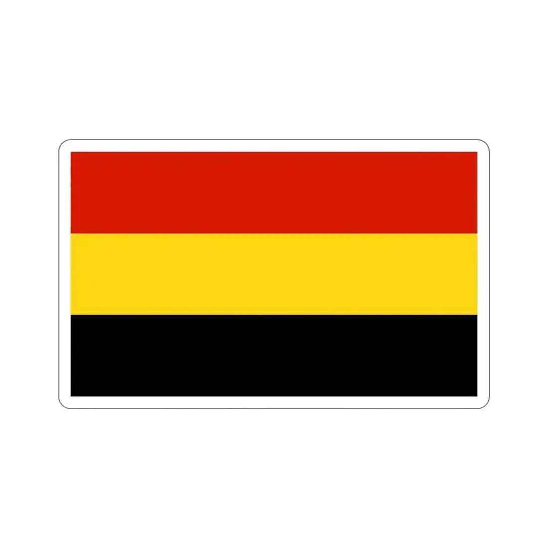 Flag of Coamo Puerto Rico STICKER Vinyl Die-Cut Decal 6 Inch - The Sticker Space