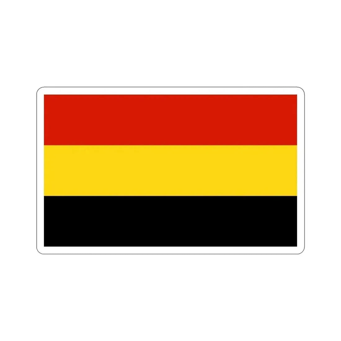 Flag of Coamo Puerto Rico STICKER Vinyl Die-Cut Decal - The Sticker Space