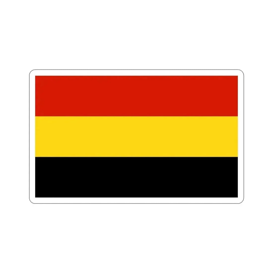 Flag of Coamo Puerto Rico STICKER Vinyl Die-Cut Decal - The Sticker Space