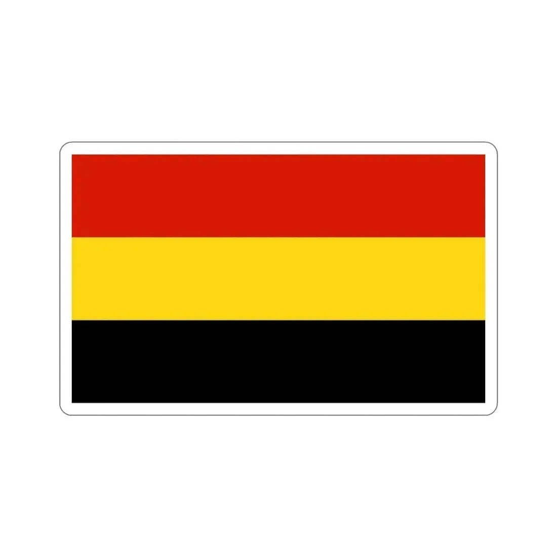 Flag of Coamo Puerto Rico STICKER Vinyl Die-Cut Decal - The Sticker Space