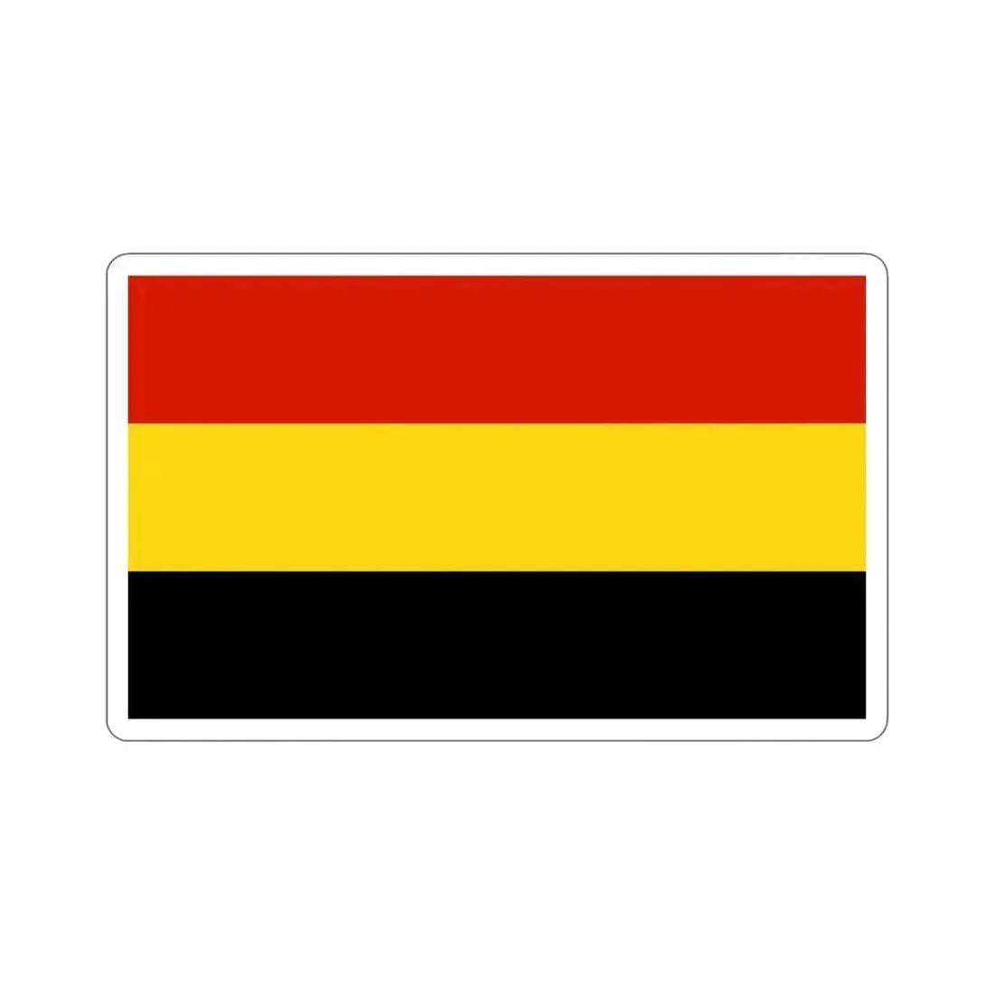 Flag of Coamo Puerto Rico STICKER Vinyl Die-Cut Decal - The Sticker Space