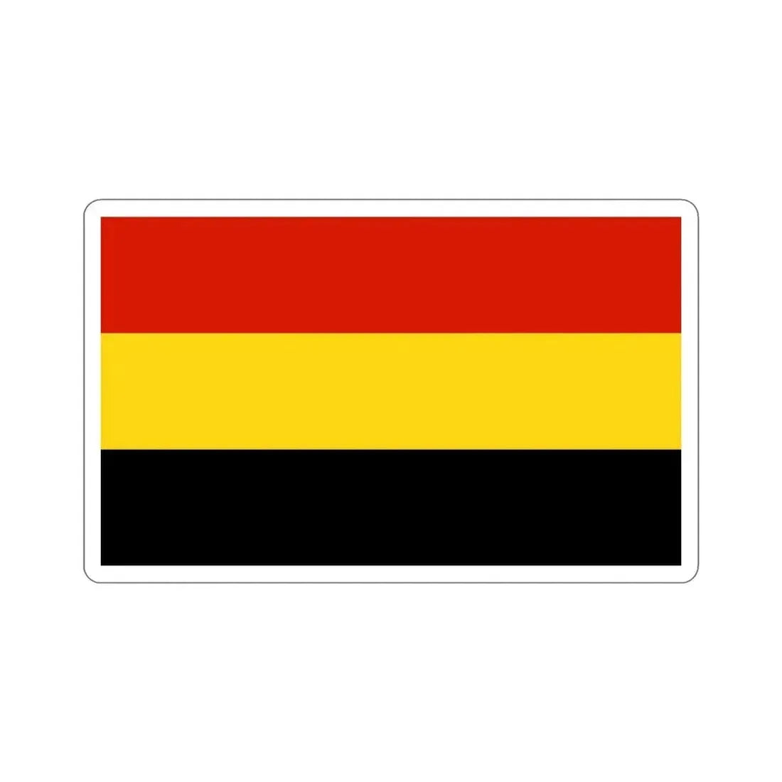 Flag of Coamo Puerto Rico STICKER Vinyl Die-Cut Decal - The Sticker Space