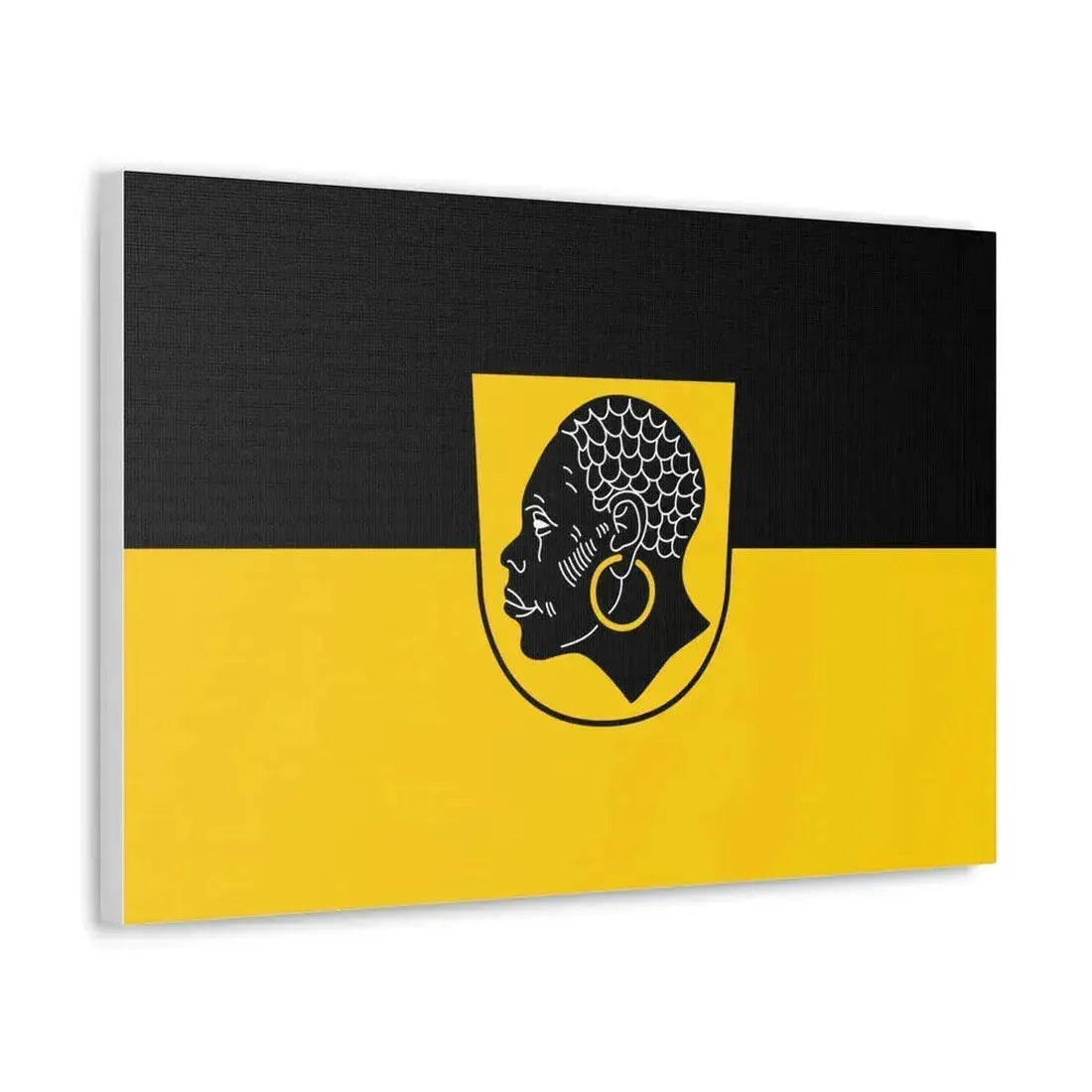 Flag of Coburg 2 Germany - Canvas Wall Art - The Sticker Space