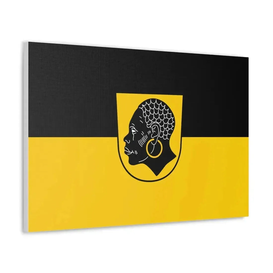 Flag of Coburg 2 Germany - Canvas Wall Art - The Sticker Space