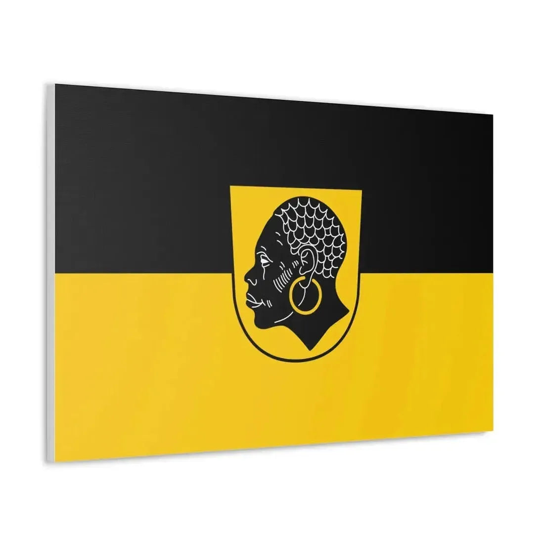 Flag of Coburg 2 Germany - Canvas Wall Art - The Sticker Space