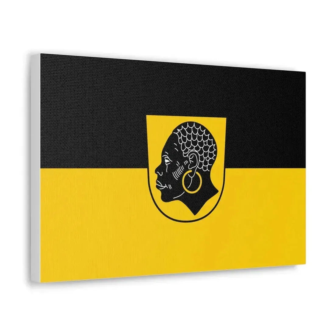 Flag of Coburg 2 Germany - Canvas Wall Art - The Sticker Space