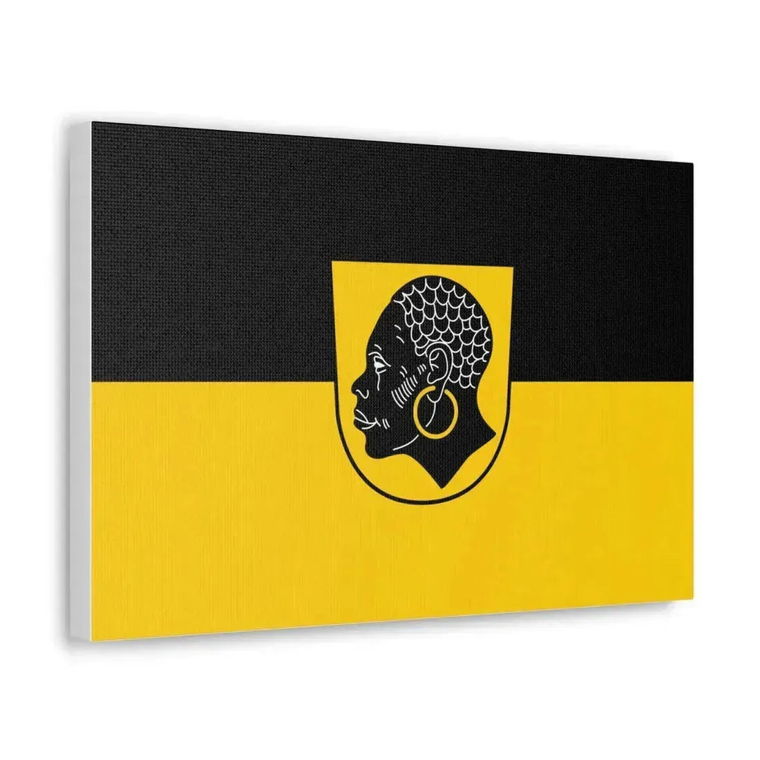 Flag of Coburg 2 Germany - Canvas Wall Art - The Sticker Space