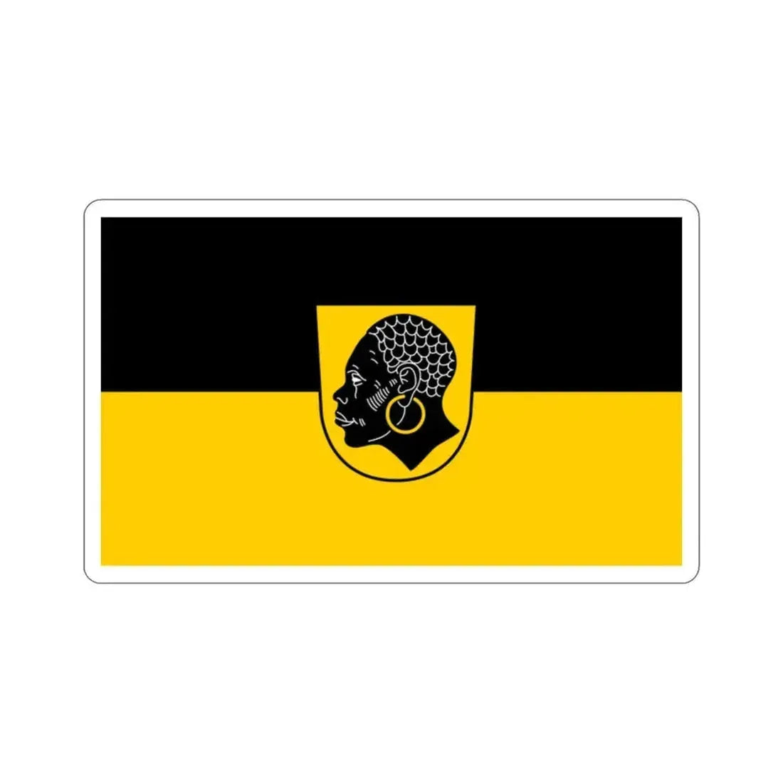 Flag of Coburg 2 Germany STICKER Vinyl Die-Cut Decal 2 Inch - The Sticker Space
