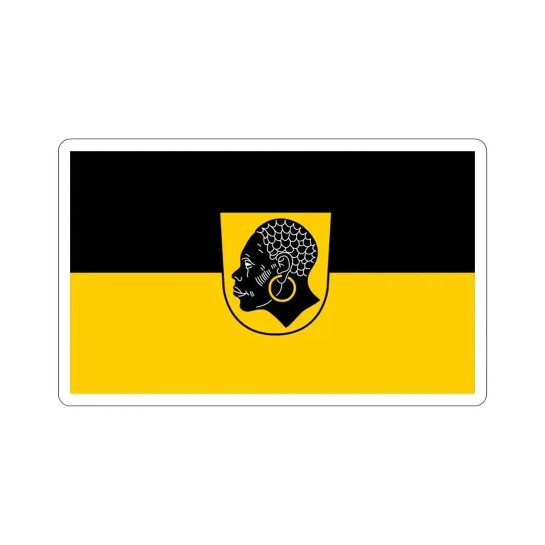 Flag of Coburg 2 Germany STICKER Vinyl Die-Cut Decal 2 Inch - The Sticker Space