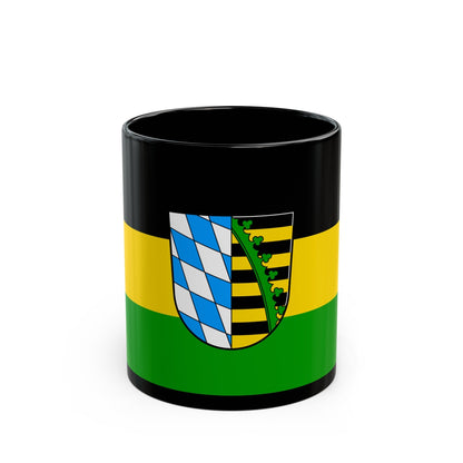 Flag of Coburg Germany - Black Coffee Mug-11oz-The Sticker Space