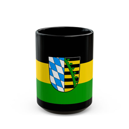 Flag of Coburg Germany - Black Coffee Mug-15oz-The Sticker Space