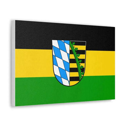 Flag of Coburg Germany - Canvas Wall Art - The Sticker Space