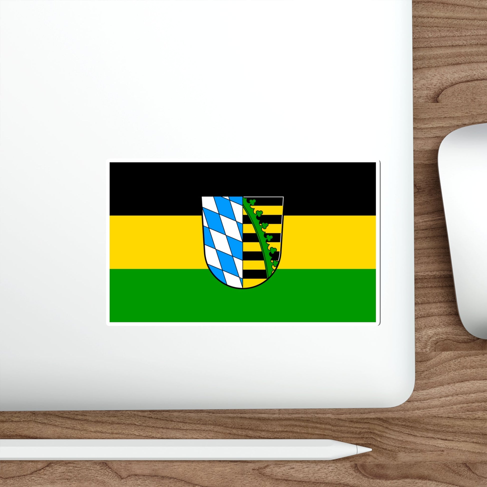 Flag of Coburg Germany STICKER Vinyl Die-Cut Decal-The Sticker Space