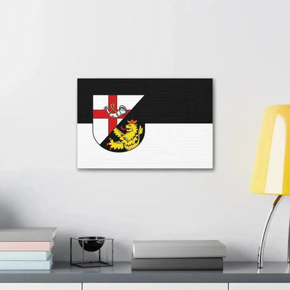 Flag of Cochem Zell Germany - Canvas Wall Art - The Sticker Space