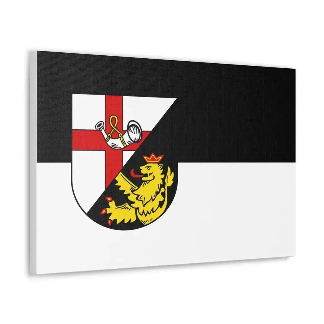 Flag of Cochem Zell Germany - Canvas Wall Art - The Sticker Space