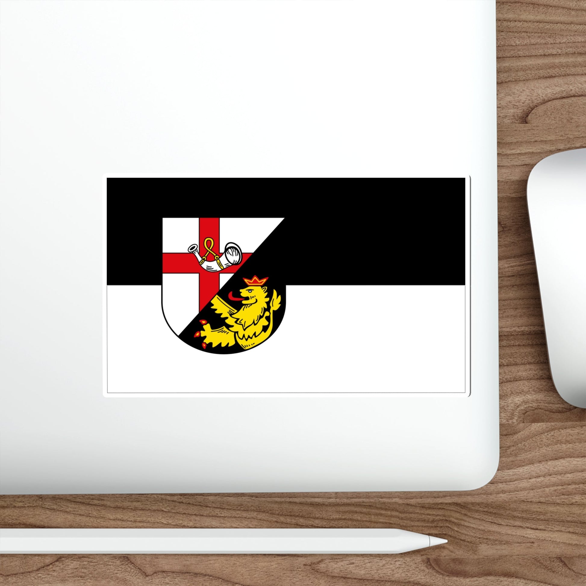 Flag of Cochem Zell Germany STICKER Vinyl Die-Cut Decal-The Sticker Space