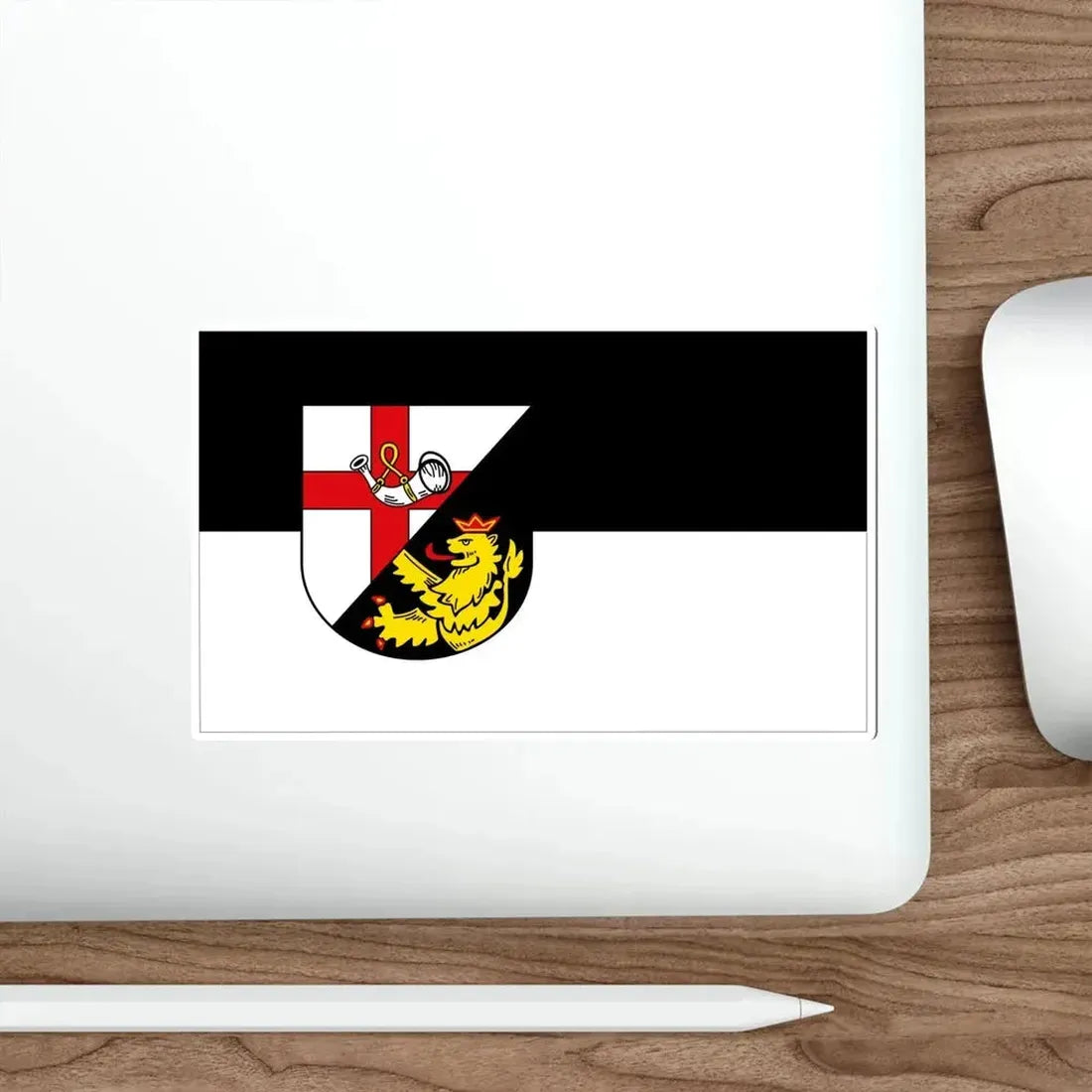 Flag of Cochem Zell Germany STICKER Vinyl Die-Cut Decal - The Sticker Space