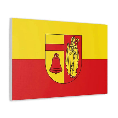 Flag of Coesfeld Germany - Canvas Wall Art - The Sticker Space