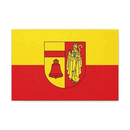 Flag of Coesfeld Germany - Canvas Wall Art - The Sticker Space