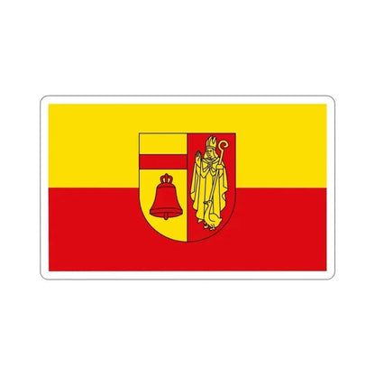 Flag of Coesfeld Germany STICKER Vinyl Die-Cut Decal 3 Inch - The Sticker Space