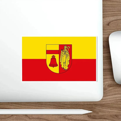 Flag of Coesfeld Germany STICKER Vinyl Die-Cut Decal - The Sticker Space