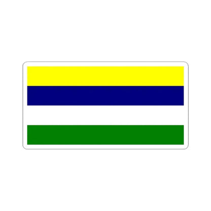 Flag of Colimes (Ecuador) STICKER Vinyl Kiss-Cut Decal 3 Inch White - The Sticker Space