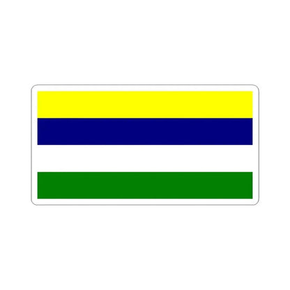 Flag of Colimes (Ecuador) STICKER Vinyl Kiss-Cut Decal 6 Inch White - The Sticker Space