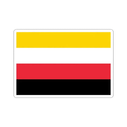 Flag of Colla people in Chile (Chile) STICKER Vinyl Kiss-Cut Decal 3 Inch White - The Sticker Space