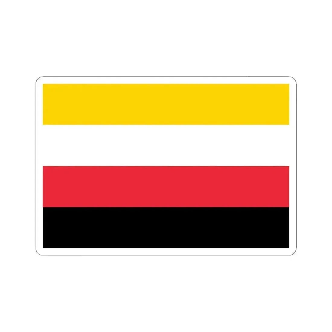 Flag of Colla people in Chile (Chile) STICKER Vinyl Kiss-Cut Decal 6 Inch White - The Sticker Space