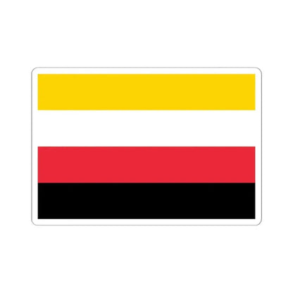 Flag of Colla people in Chile (Chile) STICKER Vinyl Kiss-Cut Decal 6 Inch White - The Sticker Space