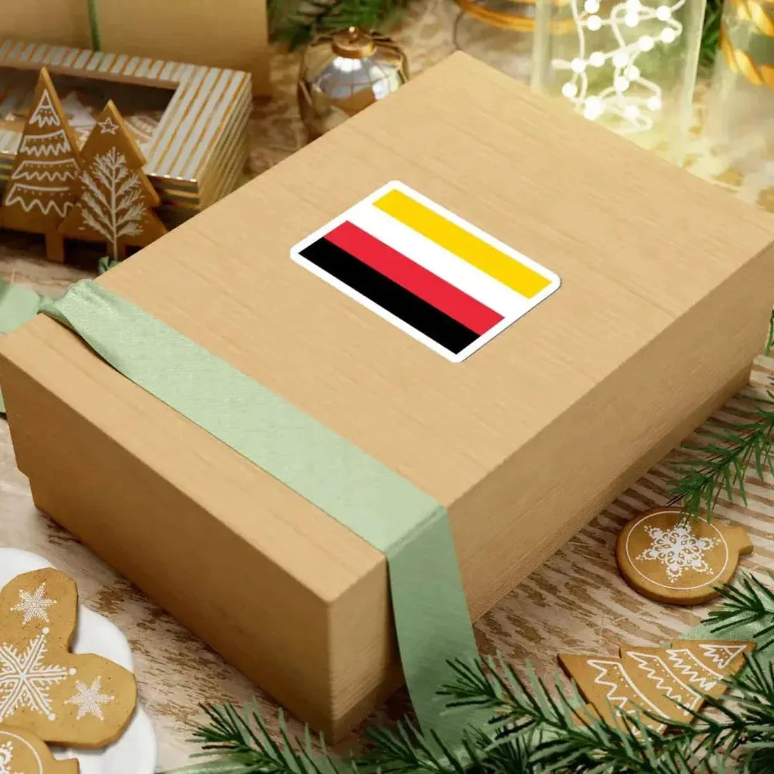 Flag of Colla people in Chile (Chile) STICKER Vinyl Kiss-Cut Decal - The Sticker Space