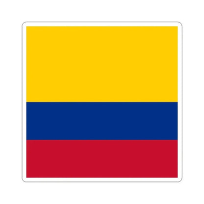Flag of Colombia 1-1 (Colombia) STICKER Vinyl Kiss-Cut Decal 2 Inch White - The Sticker Space