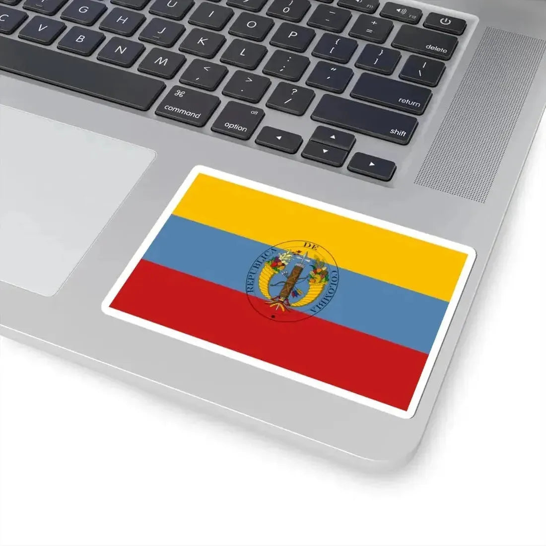 Flag of Colombia 1821-1831 (Colombia) STICKER Vinyl Kiss-Cut Decal - The Sticker Space