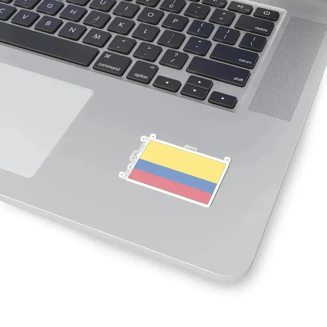 Flag of Colombia construction (Colombia) STICKER Vinyl Kiss-Cut Decal - The Sticker Space