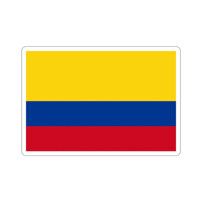 Flag of Colombia STICKER Vinyl Die-Cut Decal-2 Inch-The Sticker Space