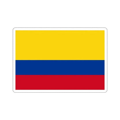 Flag of Colombia STICKER Vinyl Die-Cut Decal 3 Inch - The Sticker Space