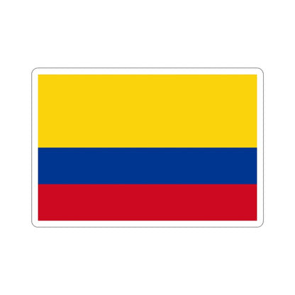 Flag of Colombia STICKER Vinyl Die-Cut Decal-4 Inch-The Sticker Space