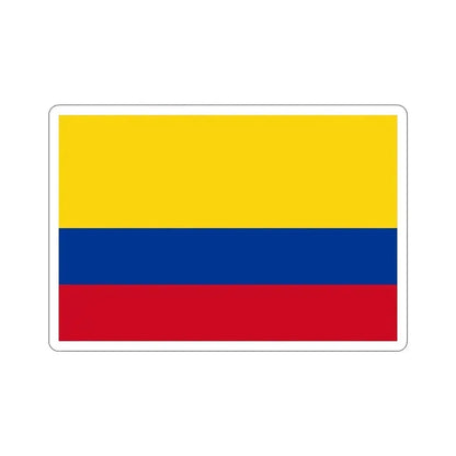 Flag of Colombia STICKER Vinyl Die-Cut Decal 4 Inch - The Sticker Space