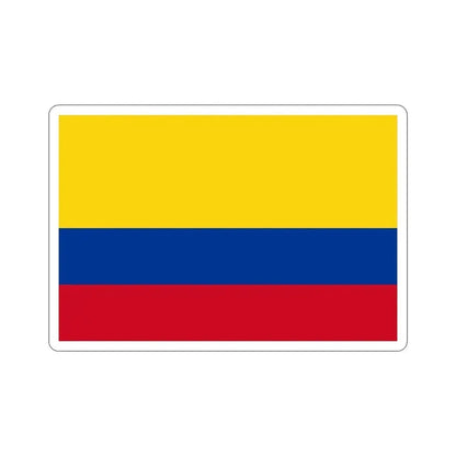 Flag of Colombia STICKER Vinyl Die-Cut Decal 4 Inch - The Sticker Space