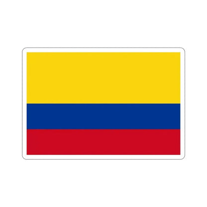 Flag of Colombia STICKER Vinyl Die-Cut Decal 5 Inch - The Sticker Space