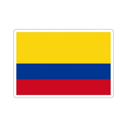 Flag of Colombia STICKER Vinyl Die-Cut Decal 5 Inch - The Sticker Space